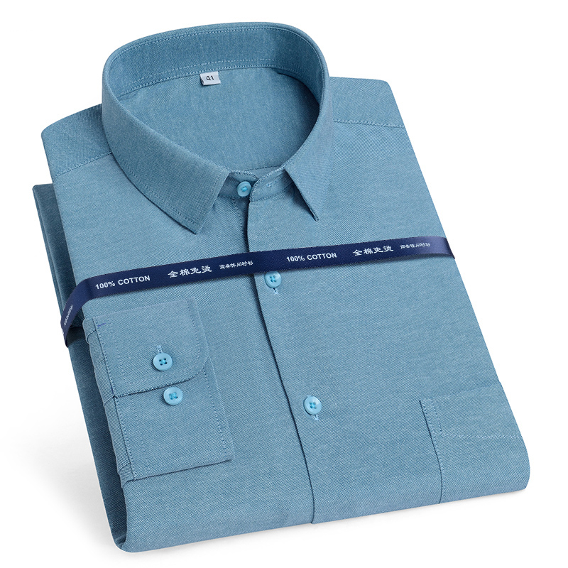 Oxford Cotton Casual Shirt Business - Camicie oxford in puro cotone di