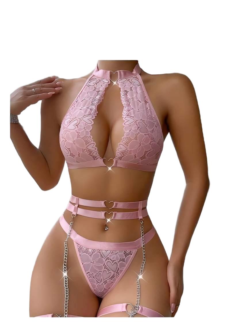 Underwear - Set di lingerie sexy push-up in