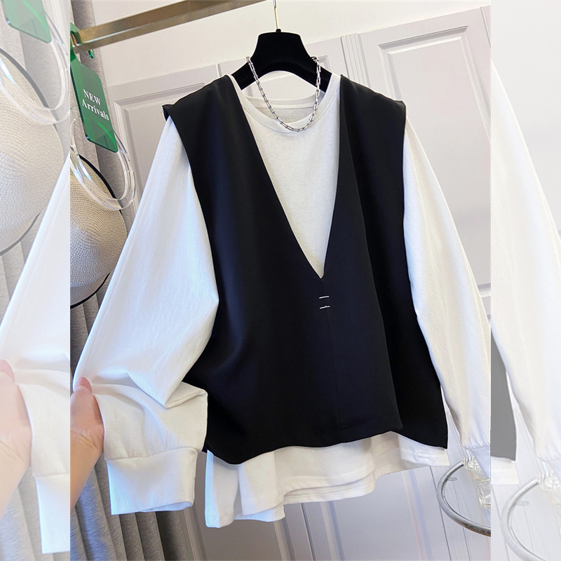 T-Shirts - SuperAen Spring New T-shirt bianca oversize