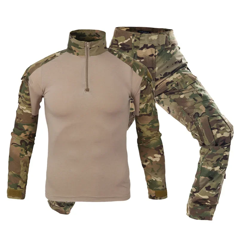 Tactical Military Shirt Cargo - Set Uniforme Tattica da Combattimento per