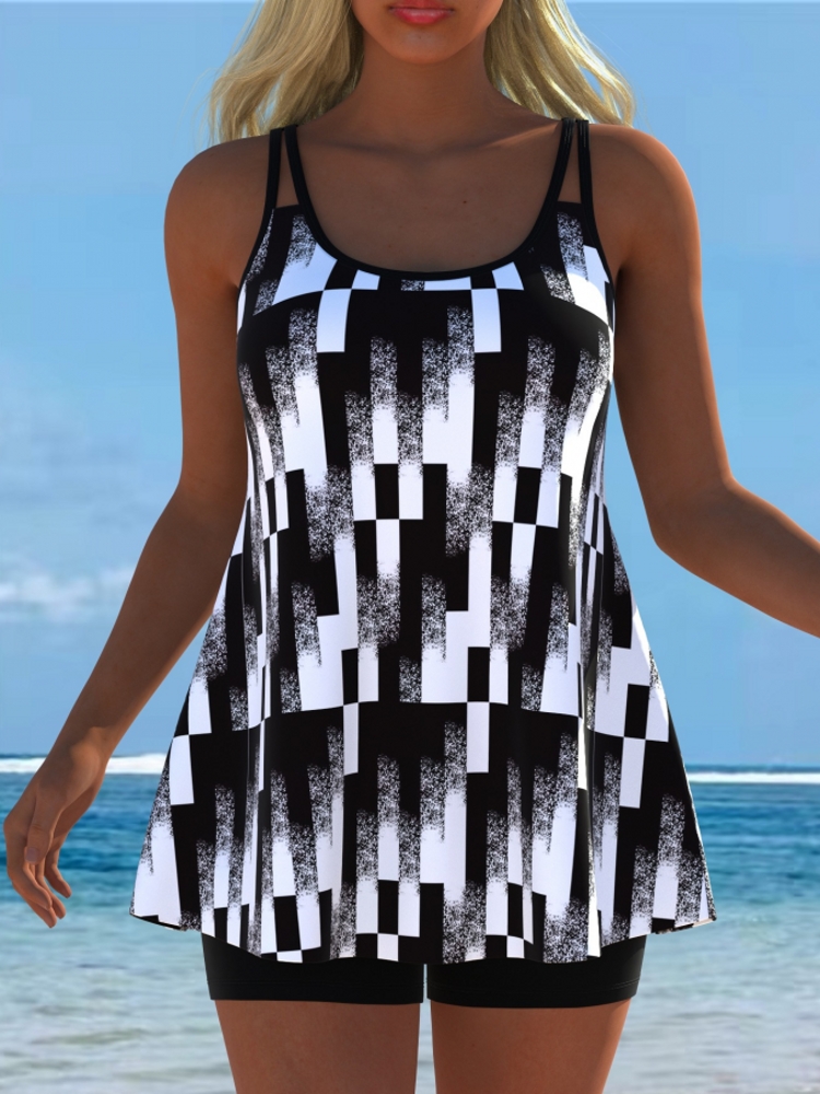 Suits - Nuovo Costume da Bagno Tankini, Set