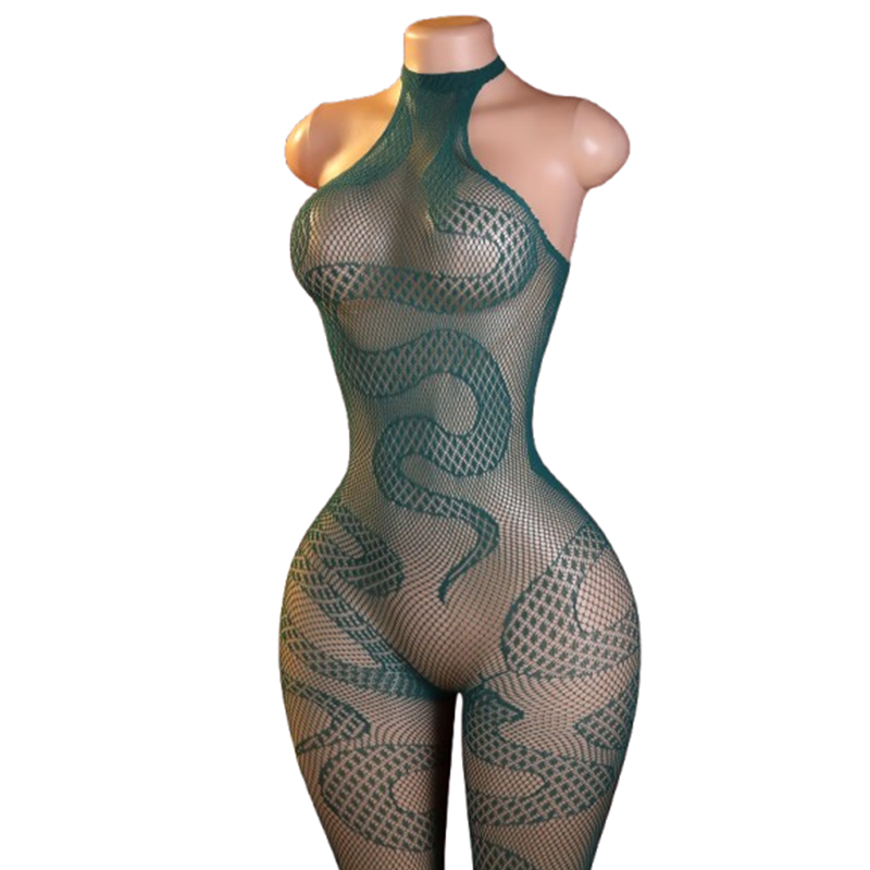 Underwear - Body intero da donna in pelle
