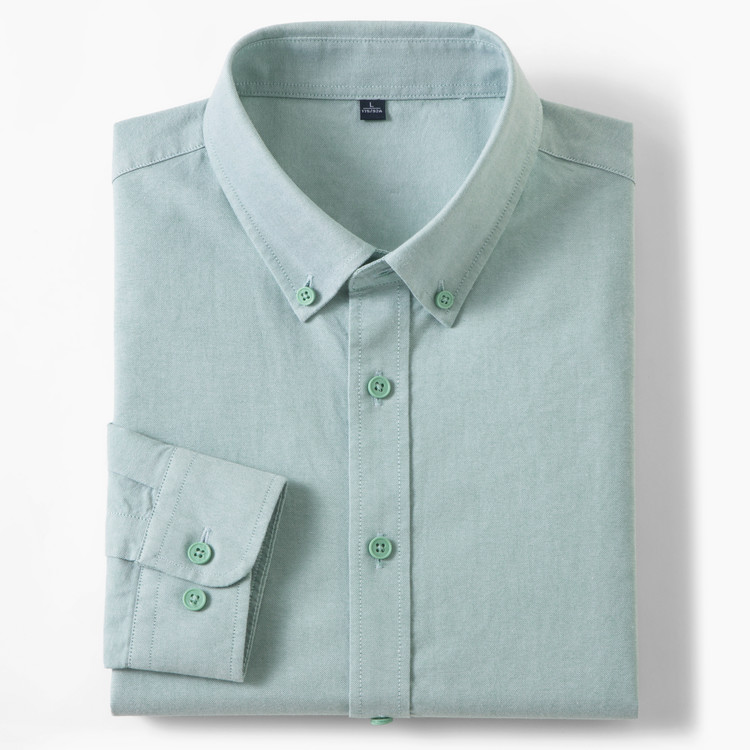 Nuova Camicia Oxford da Uomo 2 - Mandarin Collar Formal Shirt Slim Fit recensione e prezzo