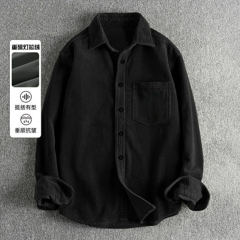 Camicie da uomo in velluto a c - Corduroy Button Up Shirt Men recensione e prezzo