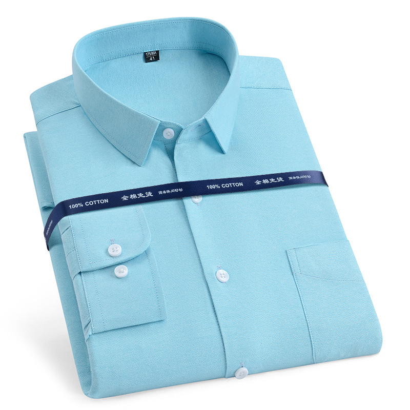 Camicie oxford in puro cotone  - Oxford Cotton Casual Shirt Business recensione e prezzo