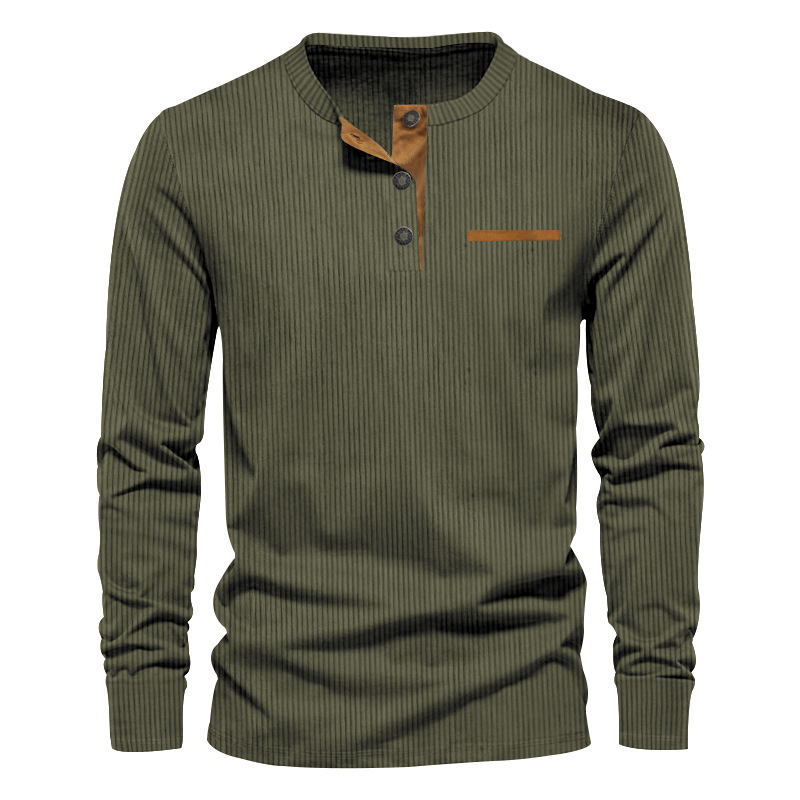 T-shirt a maniche lunghe da uo - Corduroy Button Up Shirt Men recensione e prezzo