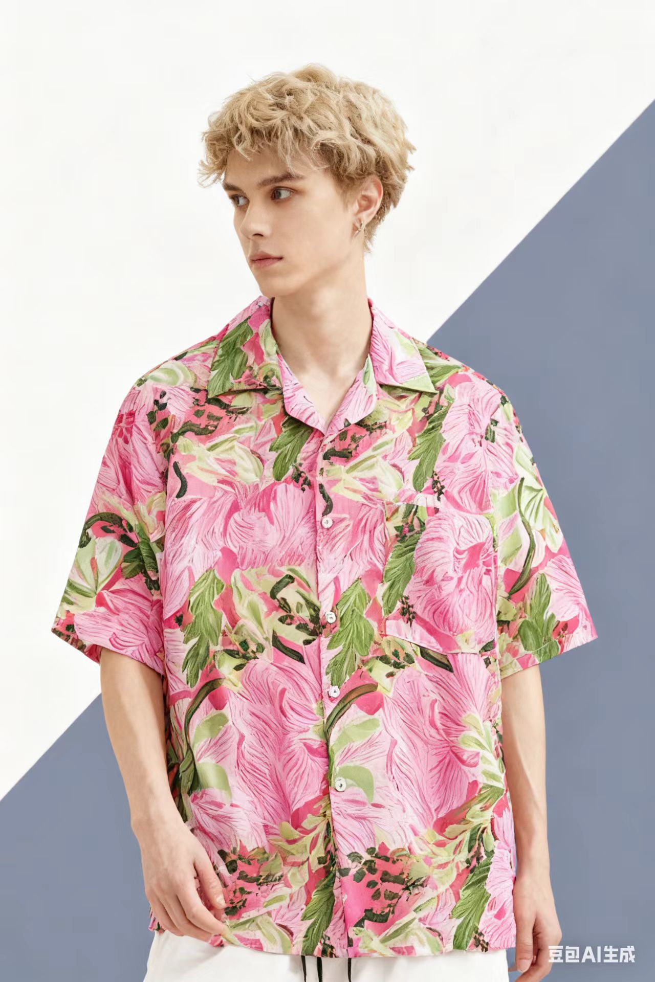 Vintage Beach Blusas Vocation  - Vintage Hawaiian Floral Shirt recensione e prezzo