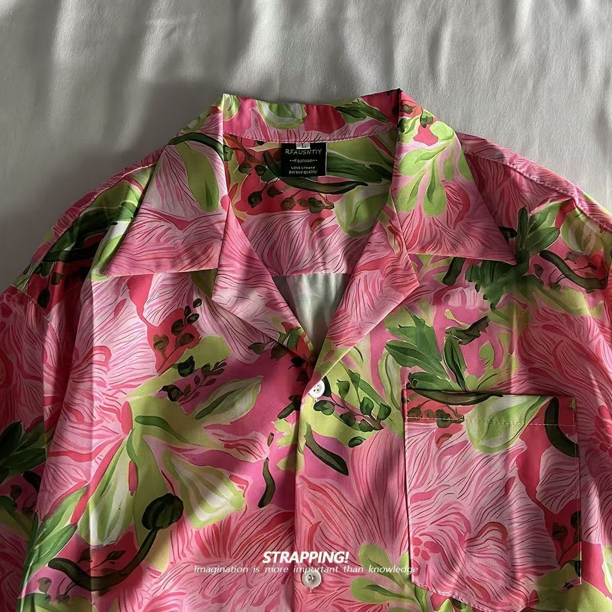 Vintage Beach Blusas Vocation  - Vintage Hawaiian Floral Shirt recensione e prezzo
