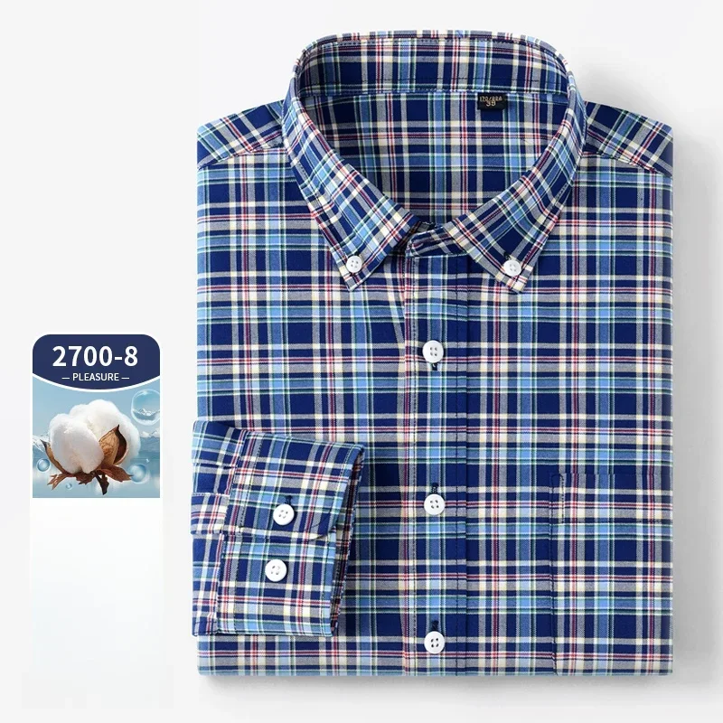 Camicia a maniche lunghe da uo - Oxford Cotton Casual Shirt Business recensione e prezzo