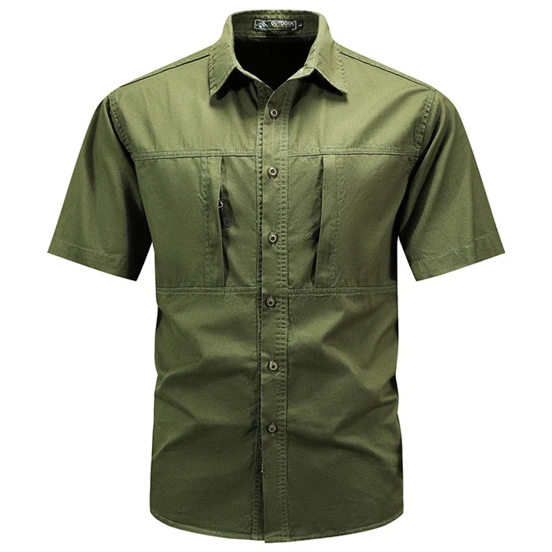 Camicia tattica a maniche cort - Tactical Military Shirt Cargo recensione e prezzo
