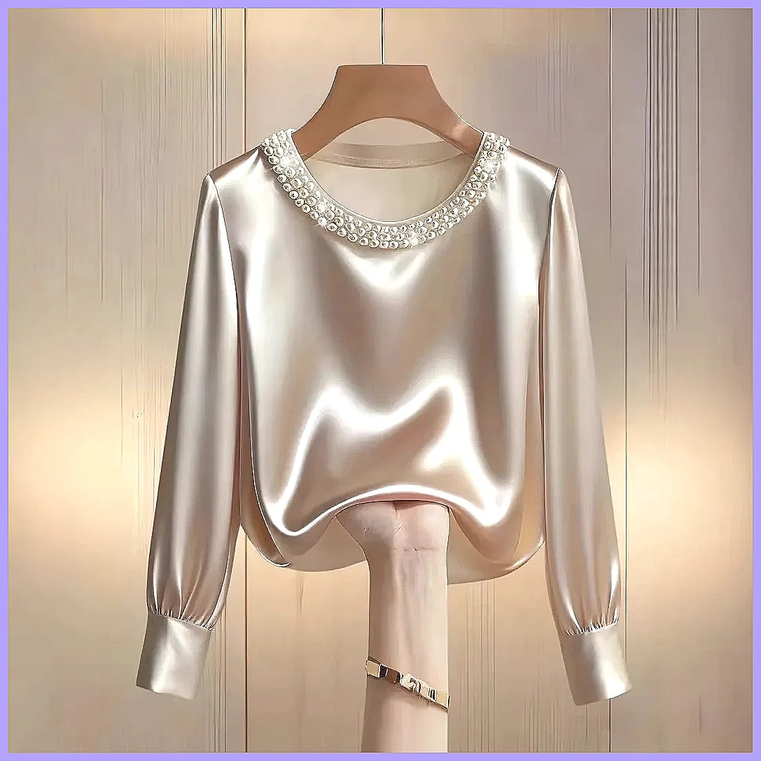 Elegante Camicetta in Raso con - Shirts recensione e prezzo