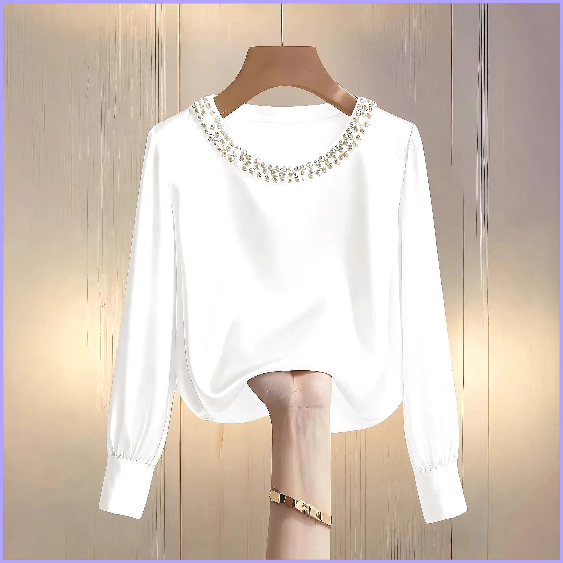 Elegante Camicetta in Raso con - Shirts recensione e prezzo