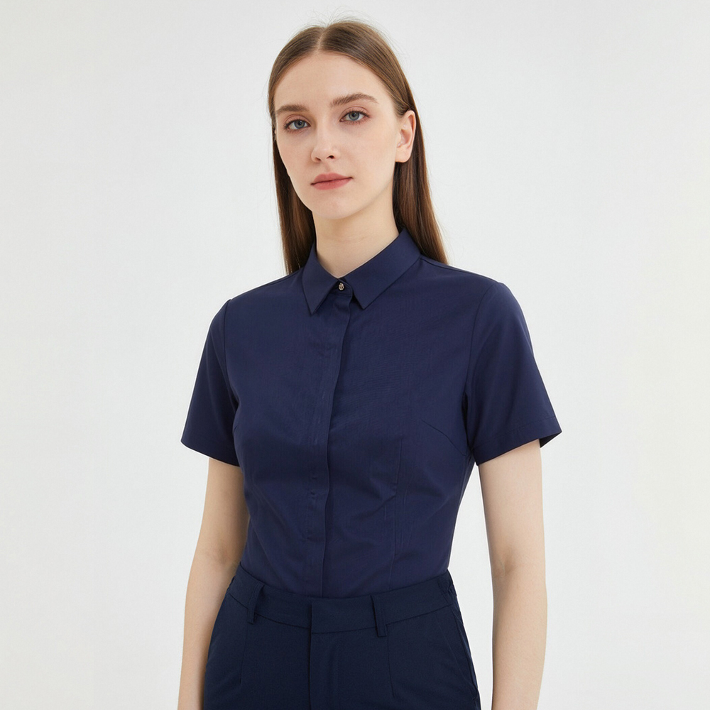 Camicetta da donna a maniche c - Breathable Bamboo Fiber Shirt Non Iron recensione e prezzo