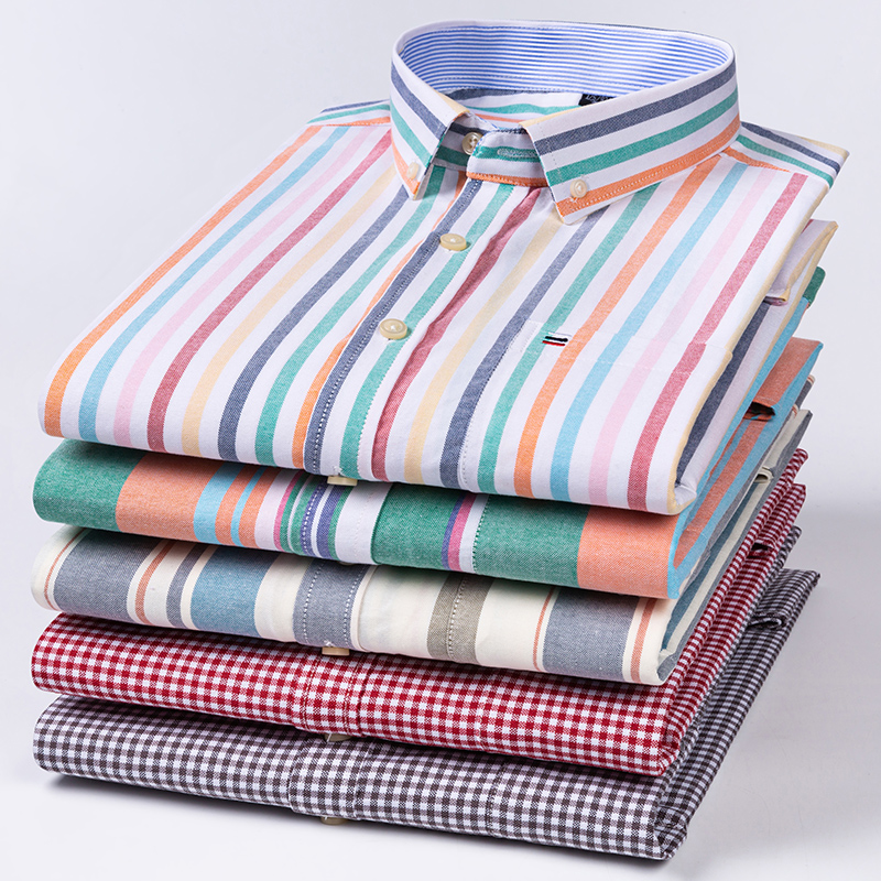 Camicia da uomo in puro cotone - Oxford Cotton Casual Shirt Business recensione e prezzo