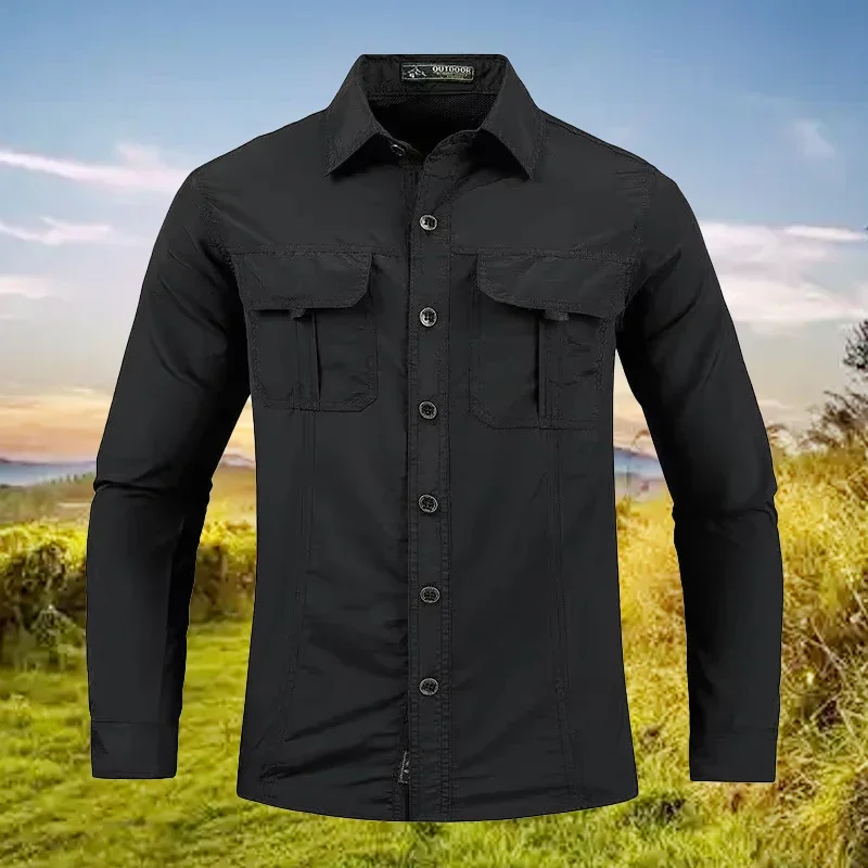 Camicia da uomo leggera ad asc - Tactical Military Shirt Cargo recensione e prezzo