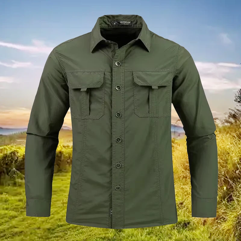 Camicia da uomo leggera ad asc - Tactical Military Shirt Cargo recensione e prezzo