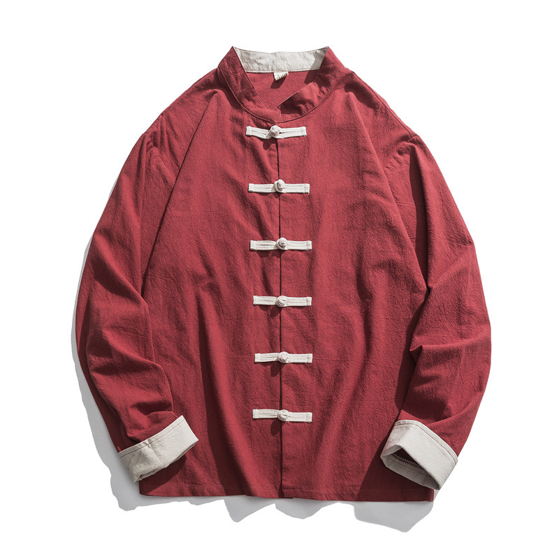 Nuova Giacca Kimono 2026 per U - Mens Linen Shirt Long Sleeve recensione e prezzo