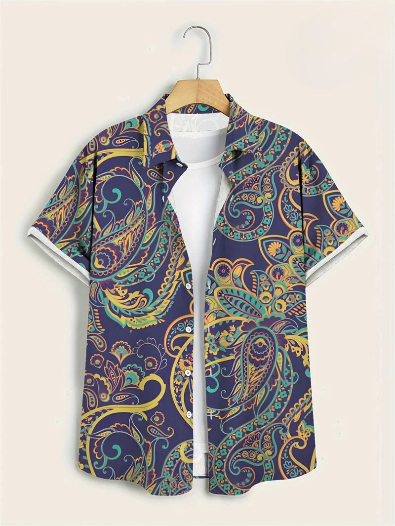 Camicia Hawaiana Paisley Color - Vintage Hawaiian Floral Shirt recensione e prezzo