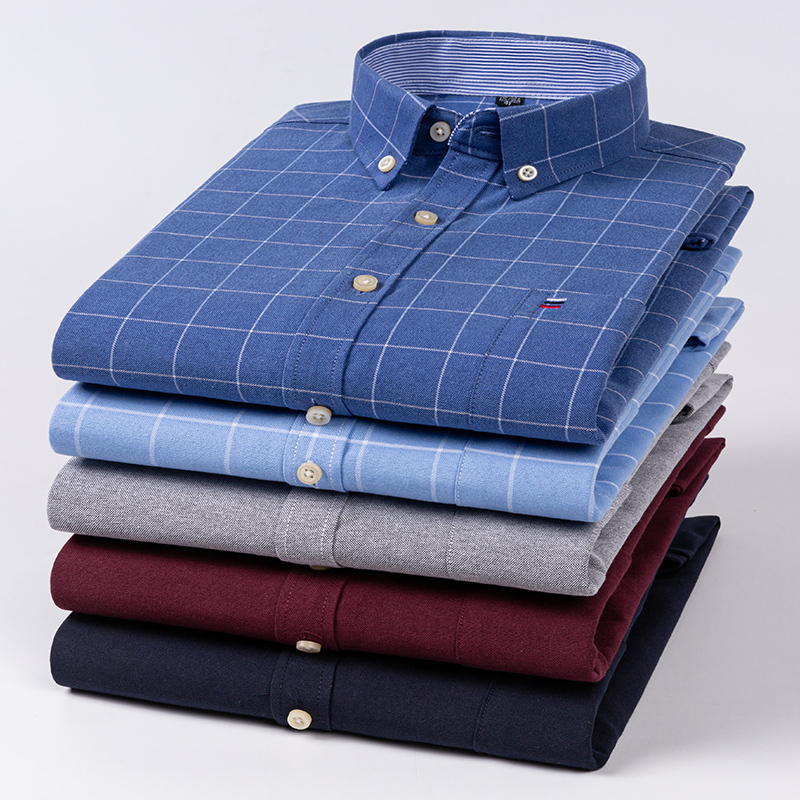 Camicie casual da uomo in coto - Oxford Cotton Casual Shirt Business recensione e prezzo