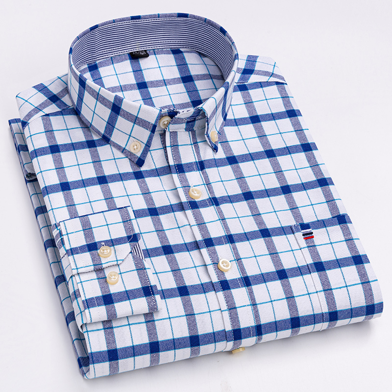 Camicie casual da uomo in coto - Oxford Cotton Casual Shirt Business recensione e prezzo