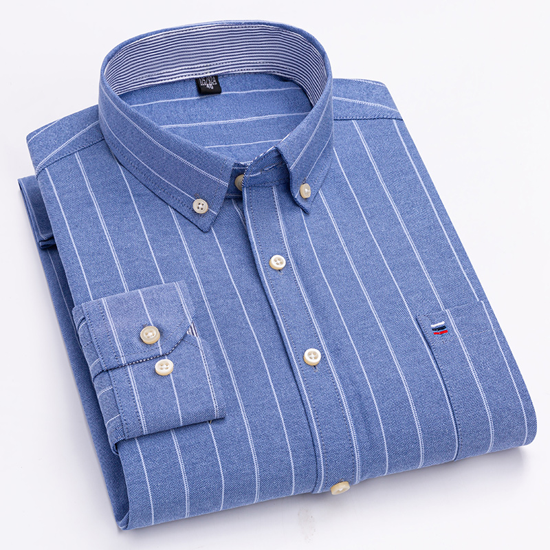 Camicie casual da uomo in coto - Oxford Cotton Casual Shirt Business recensione e prezzo