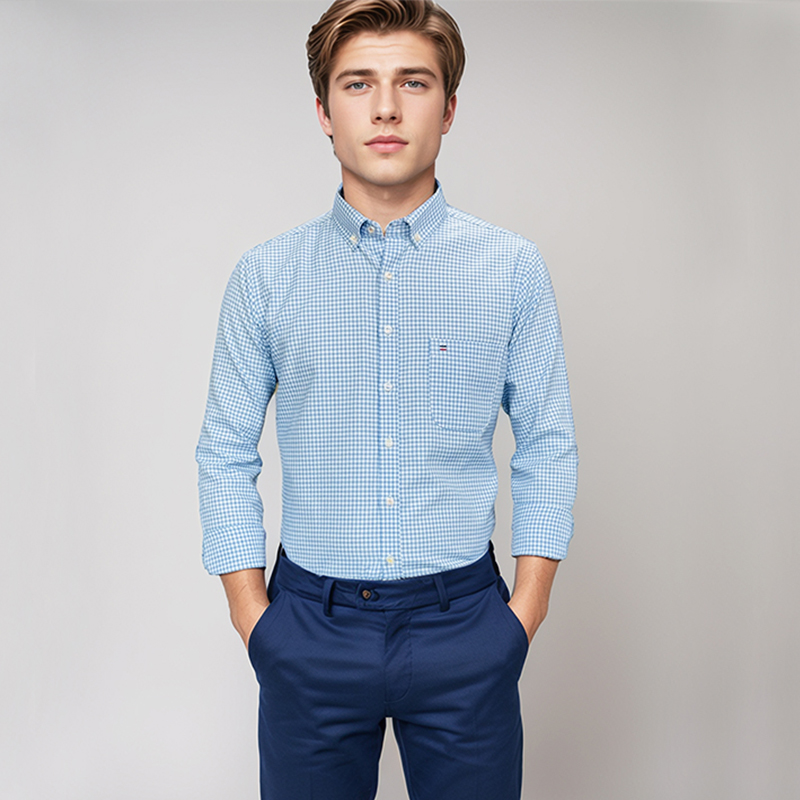 Camicia da uomo in cotone 100% - Oxford Cotton Casual Shirt Business recensione e prezzo