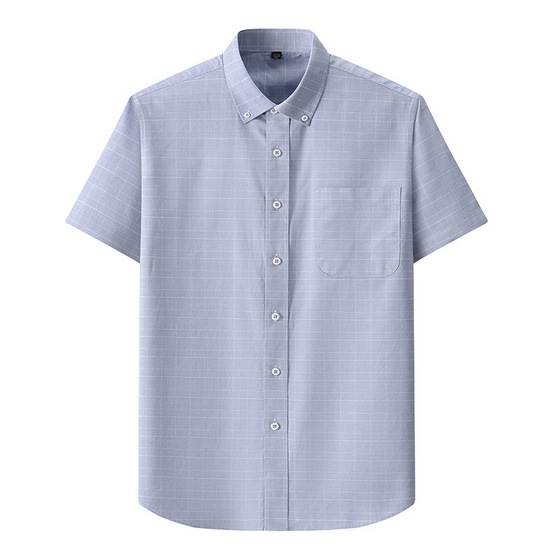 Camicie da uomo estive in coto - Oxford Cotton Casual Shirt Business recensione e prezzo