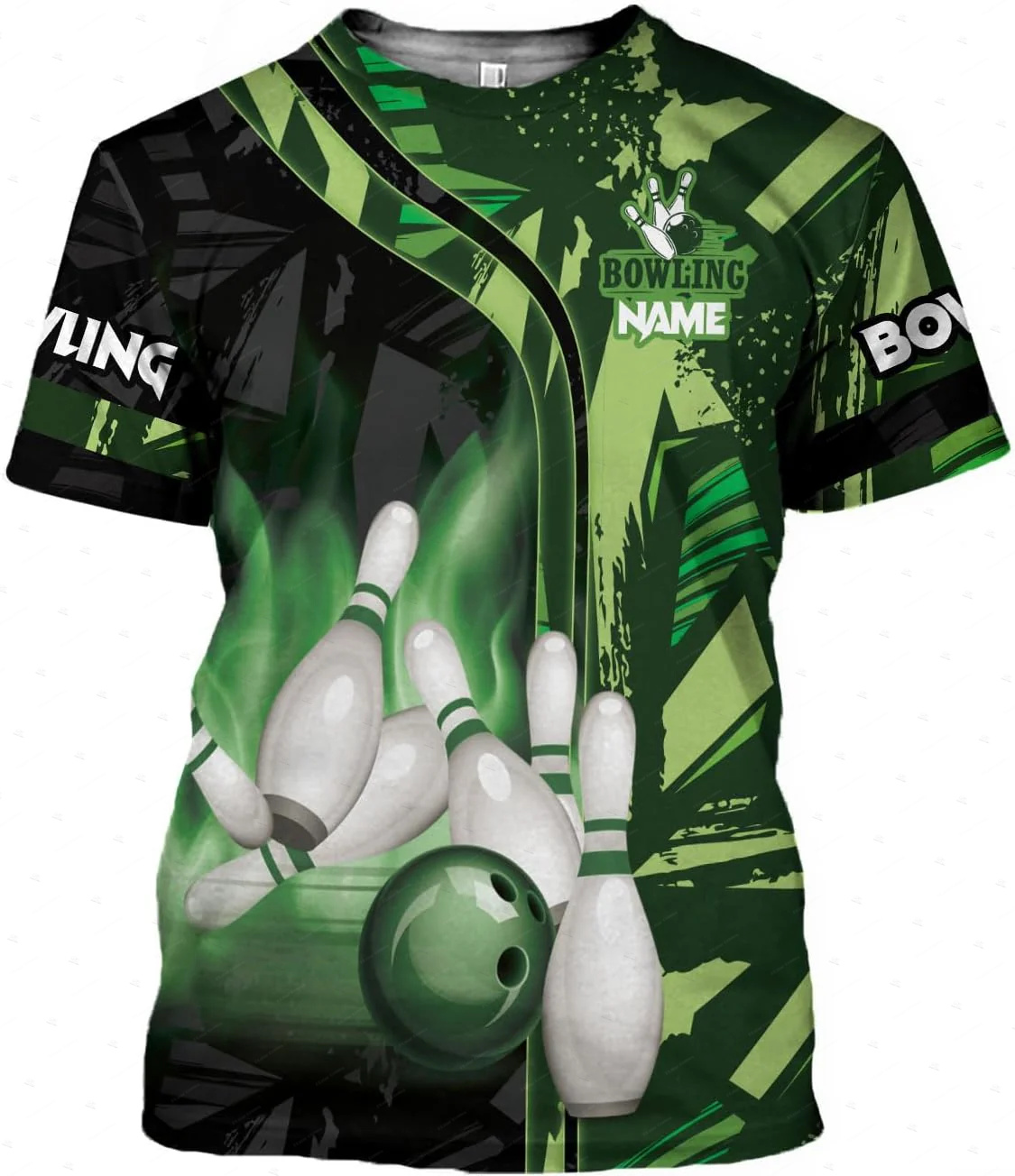 Nome personalizzato Gradiente  - Short Sleeve Bowling Shirt Retro recensione e prezzo