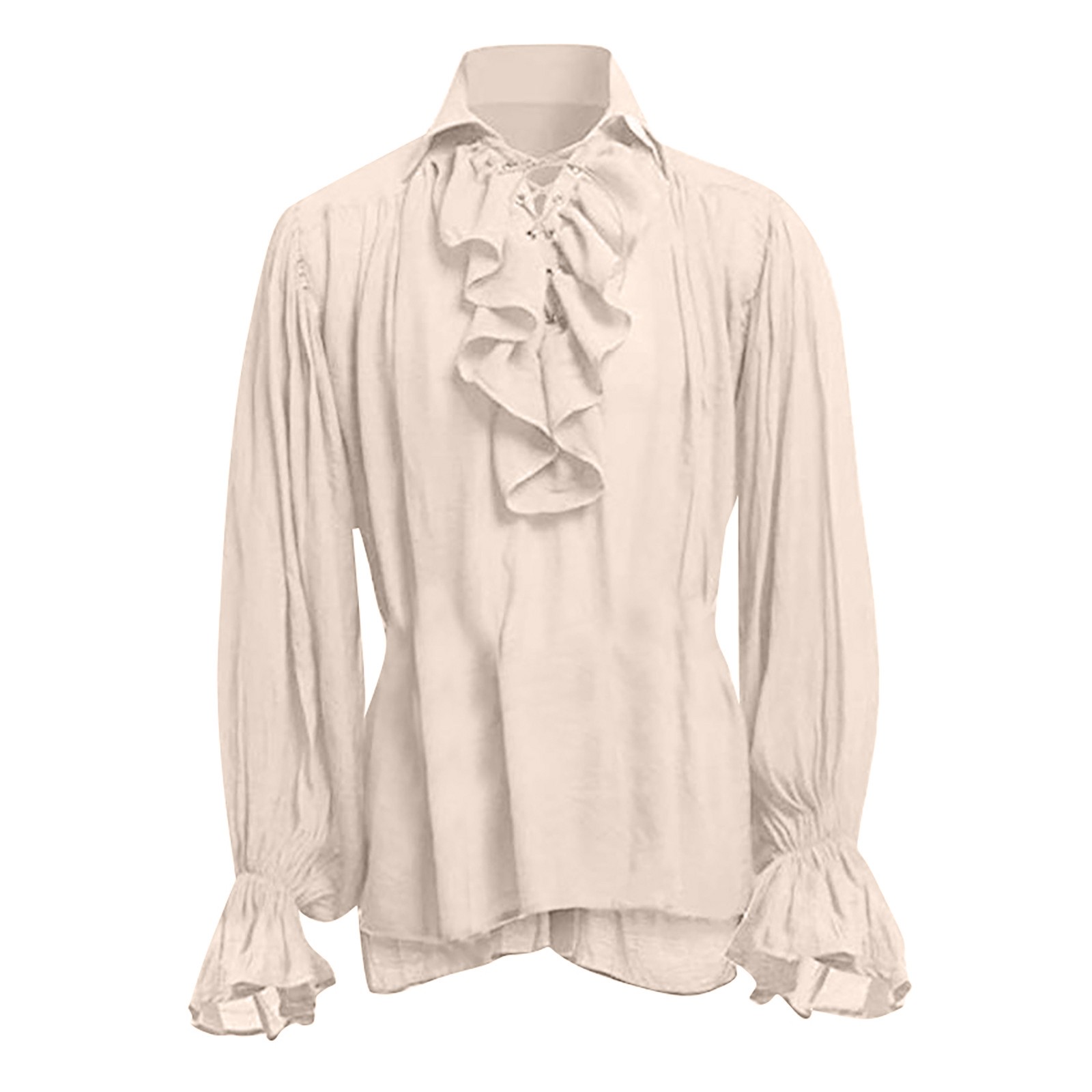 Camicia da pirata con lacci pe - Medieval Gothic Lace Up Pirate Shirt recensione e prezzo