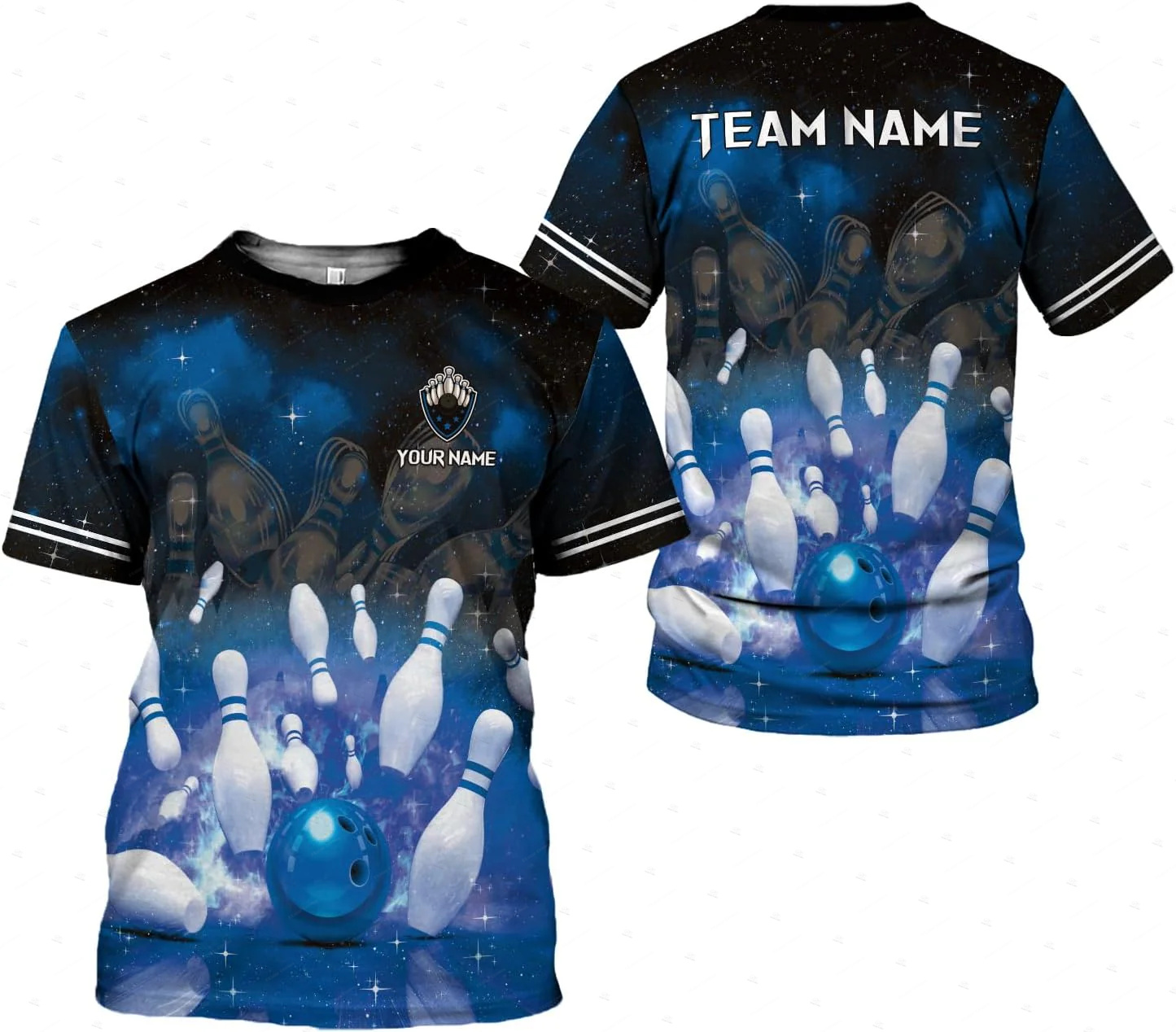 Nome personalizzato Gradiente  - Short Sleeve Bowling Shirt Retro recensione e prezzo