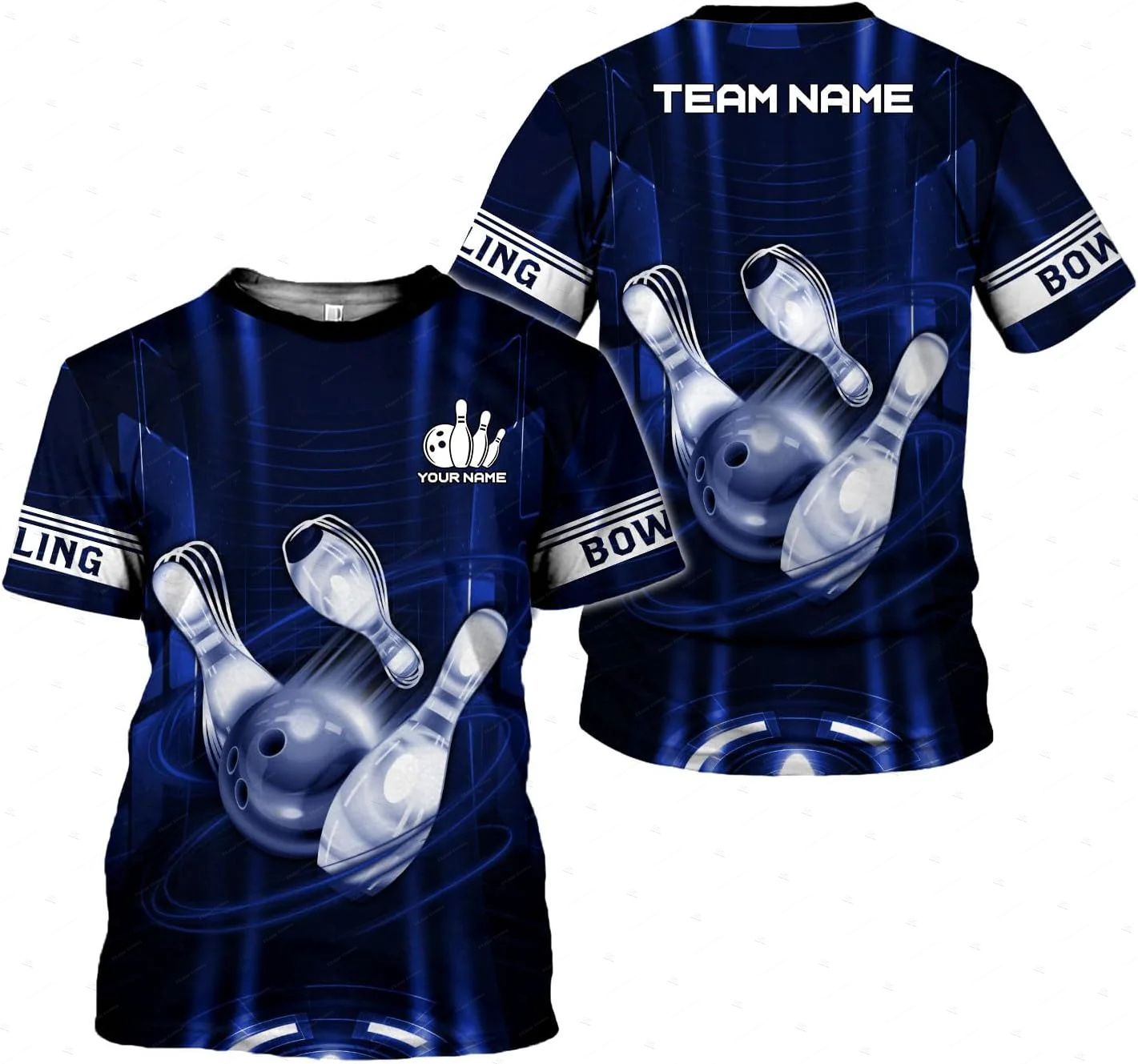Nome personalizzato Gradiente  - Short Sleeve Bowling Shirt Retro recensione e prezzo