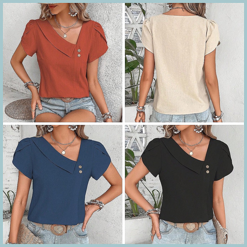 Camicetta Estiva Vintage 2024  - Shirts recensione e prezzo
