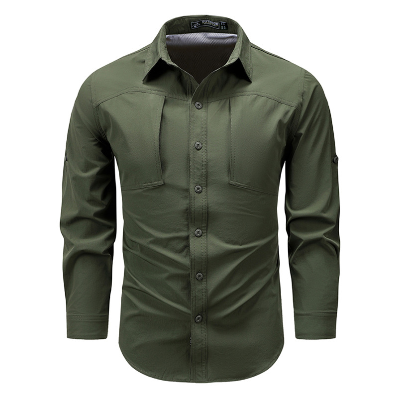 Camicie Cargo da Uomo a Manich - Tactical Military Shirt Cargo recensione e prezzo