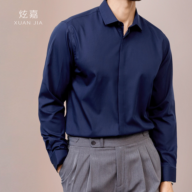 Camicia da uomo in seta 2026,  - Mens Satin Silk Dress Shirt recensione e prezzo