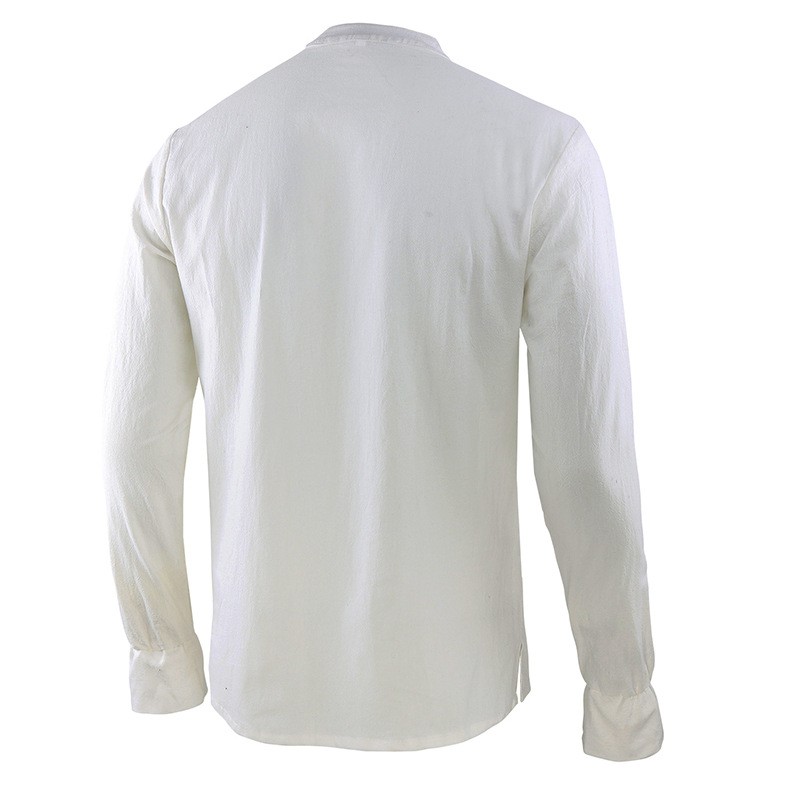 Camicia Rinascimentale da Uomo - Mens Linen Shirt Long Sleeve recensione e prezzo
